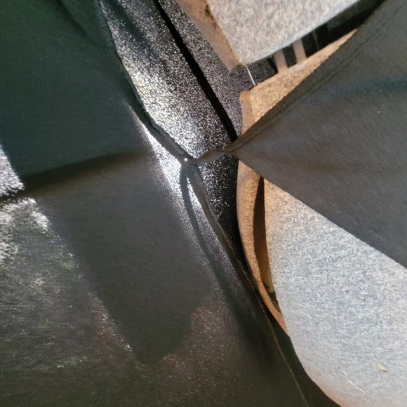 American Apparel Black Tulip Hem Maxi Wrap Dress Size Medium - Picture 5 of 6